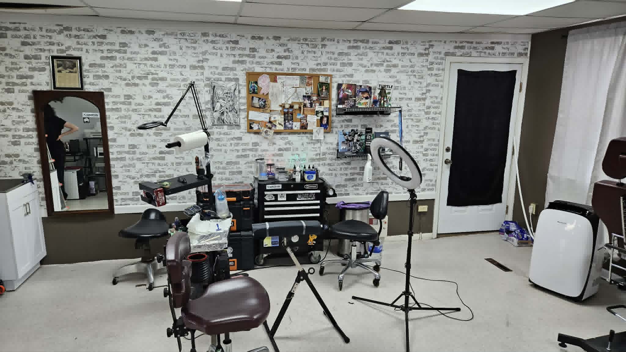 Turtle Style tattoo workspace